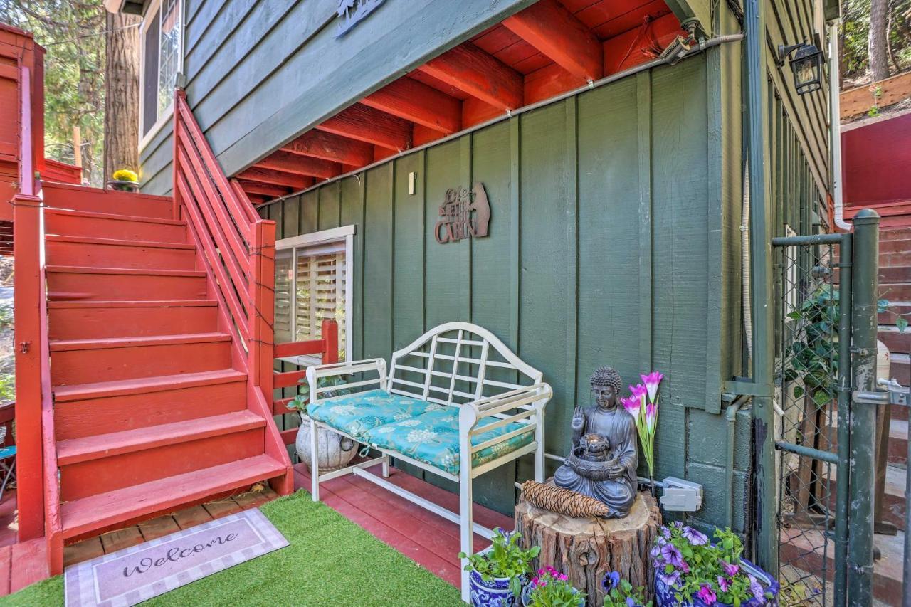Boho Crestline Cabin, 1 Mile To Lake Gregory! Exterior foto