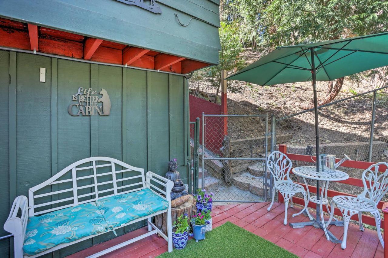 Boho Crestline Cabin, 1 Mile To Lake Gregory! Exterior foto